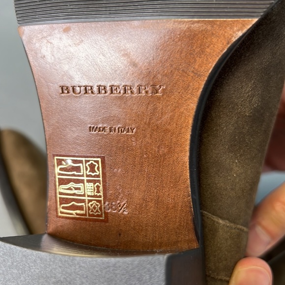 Burberry Coletta ankle boots suede western excellent condition. Size 38.5 - Picture 8 of 12